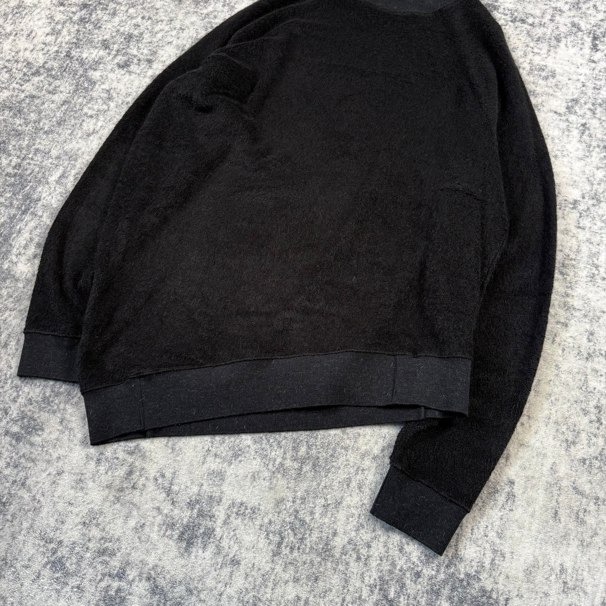 JULIUS Pre-Spring 2024 “Scalene” Pile Knit Sweater