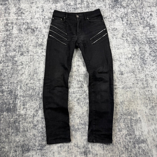 Saint Laurent FW/15 5 Zipper ‘Black’ Jeans