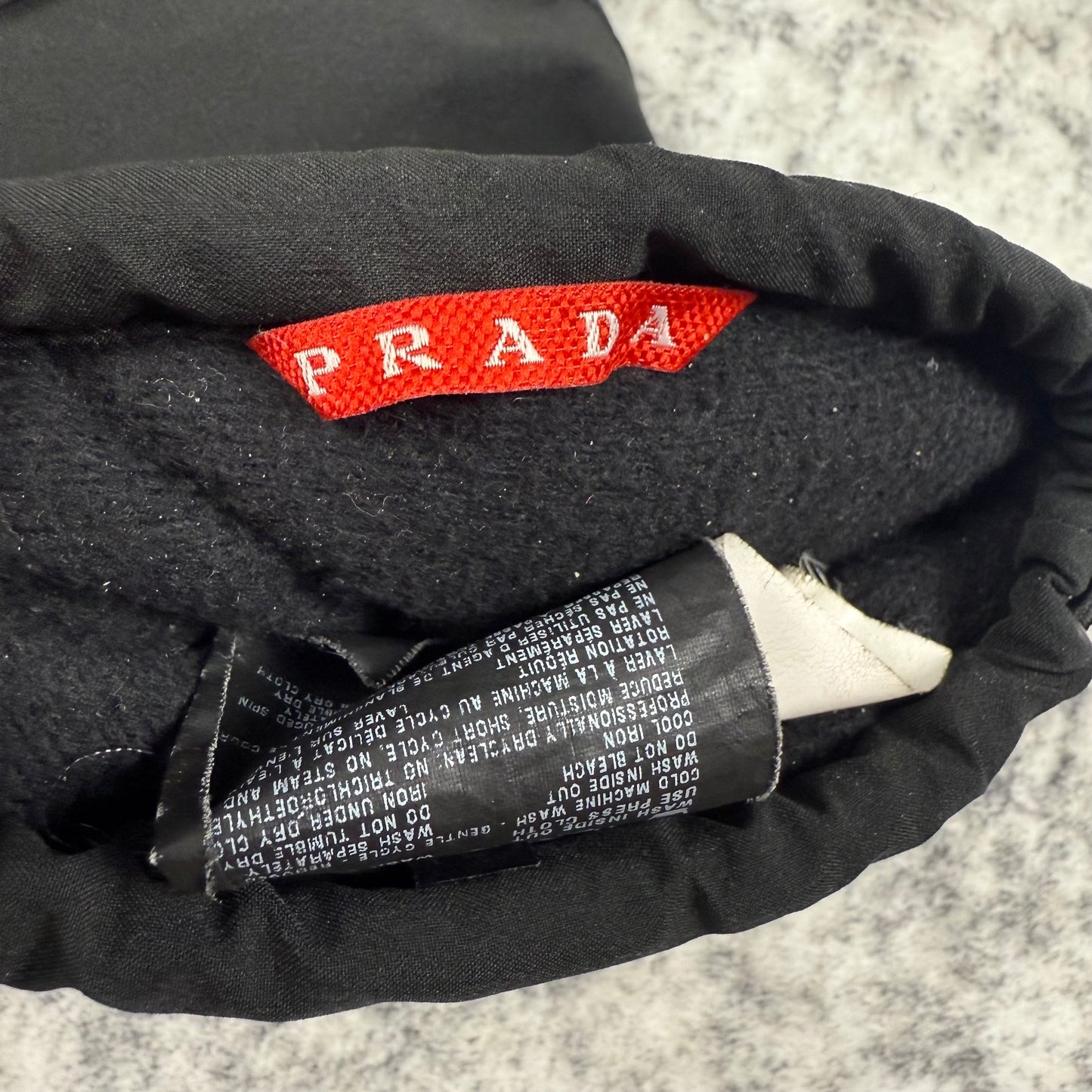 Prada Technical Winter ʼBlack’ Gloves
