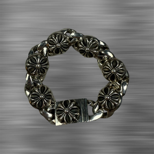 Chrome Hearts Fleur Cuban Bracelet