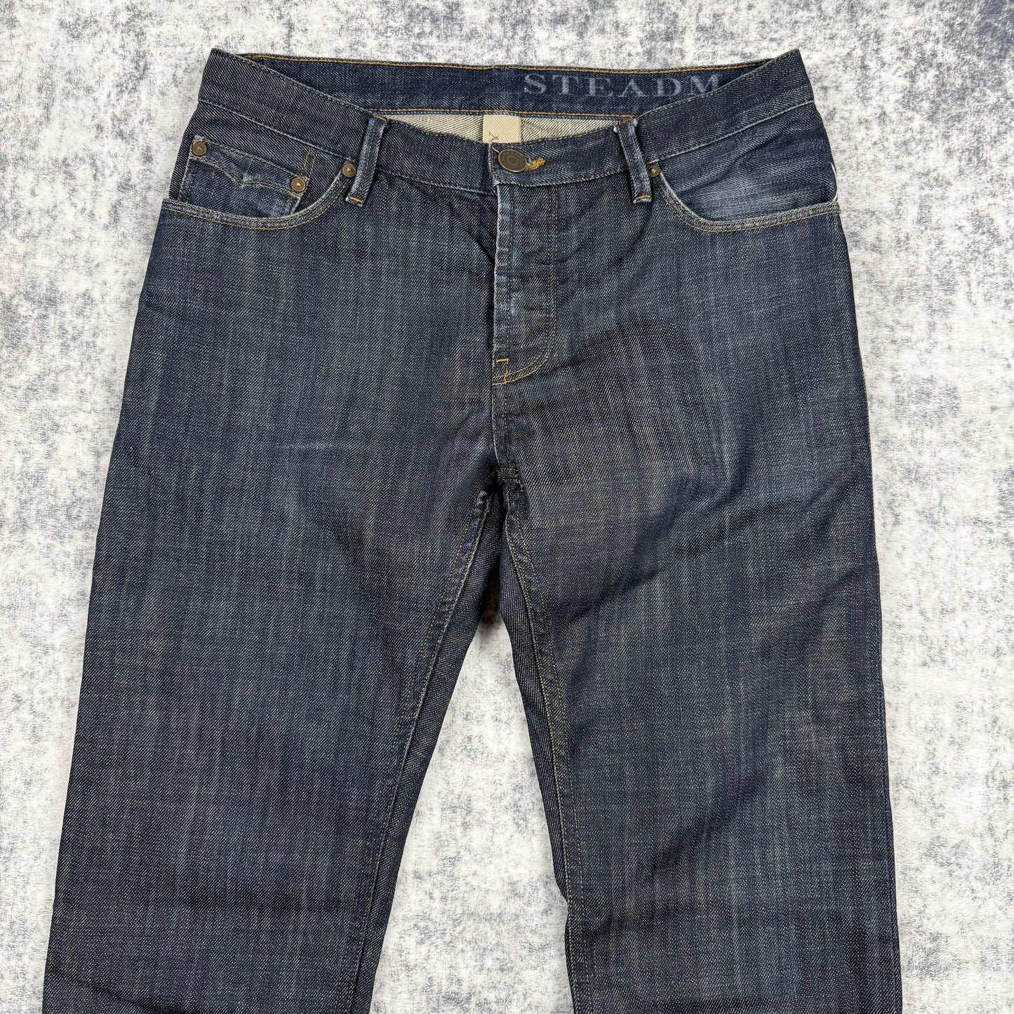 Burberry Dark Wash Straight Fit Denim Jeans