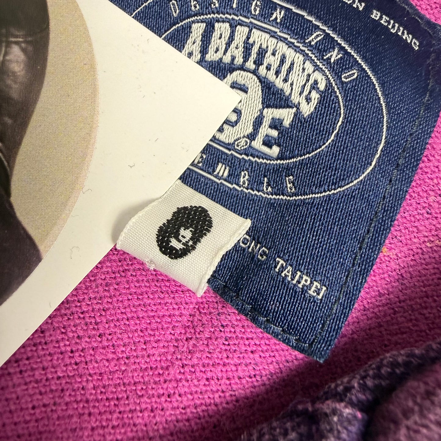Bape “Design and Assembly” Camo ‘Purple’ T-Shirt