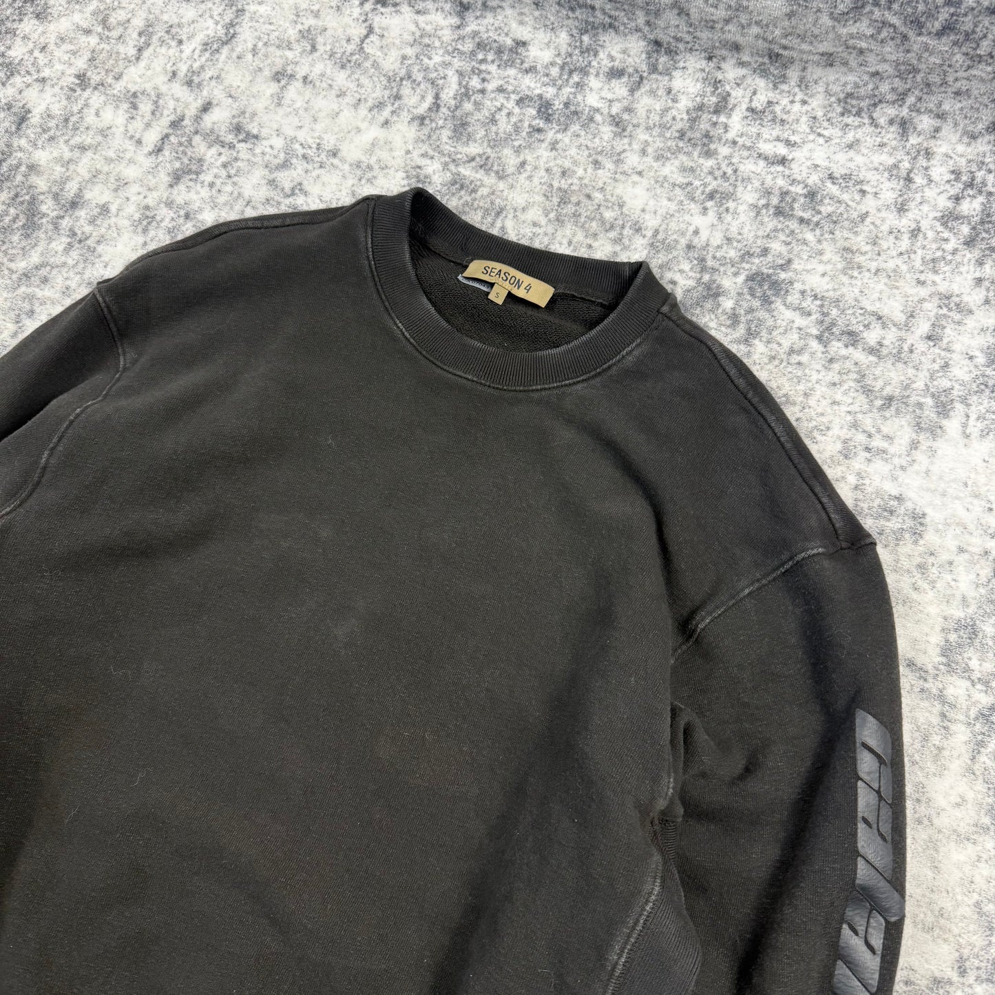 Yeezy Season 4 Calabasas ‘Black’ Crewneck Sweatshirt