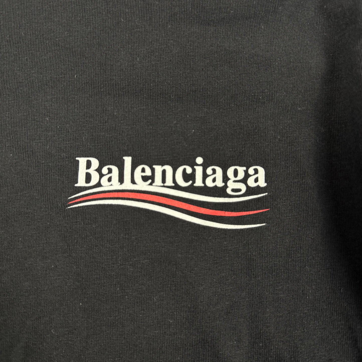 Balenciaga Big Logo ‘Black’ T-Shirt