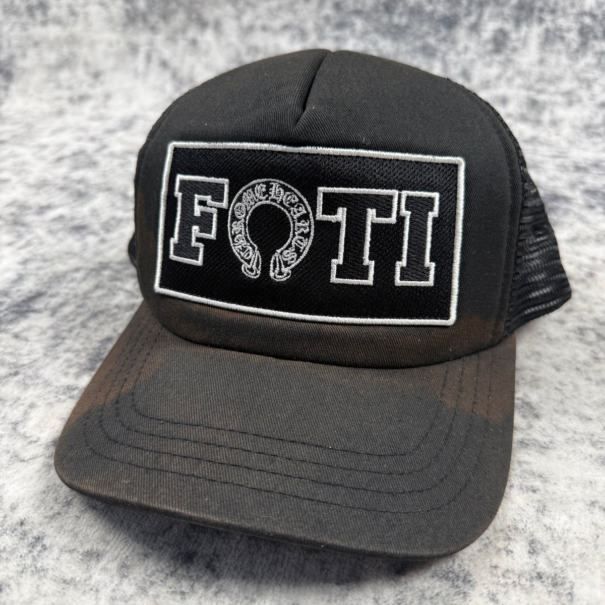 Chrome Hearts FOTI Faded ‘Black’ Trucker Cap