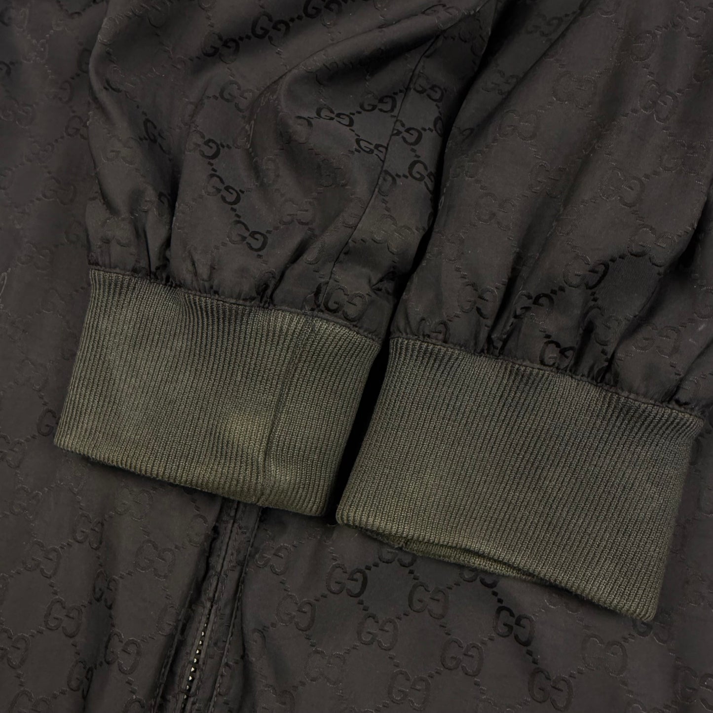 Gucci Monogram Nylon ‘Black’ Hooded Jacket