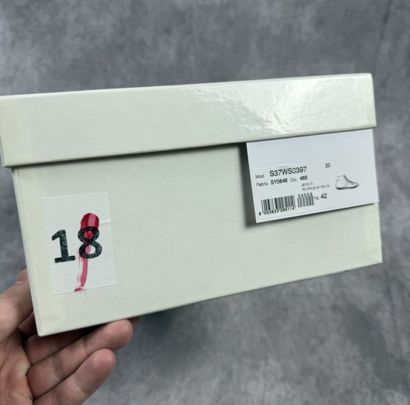 Maison Margiela Replica High - Royal Blue Calf Leather Shoes