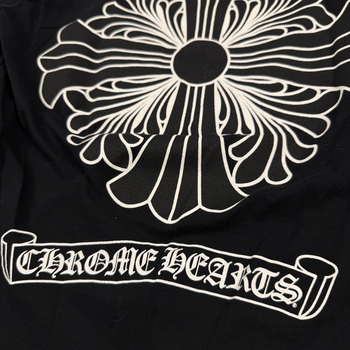 Chrome Hearts Vintage Jumbo Cross ‘Black’ Longsleeve