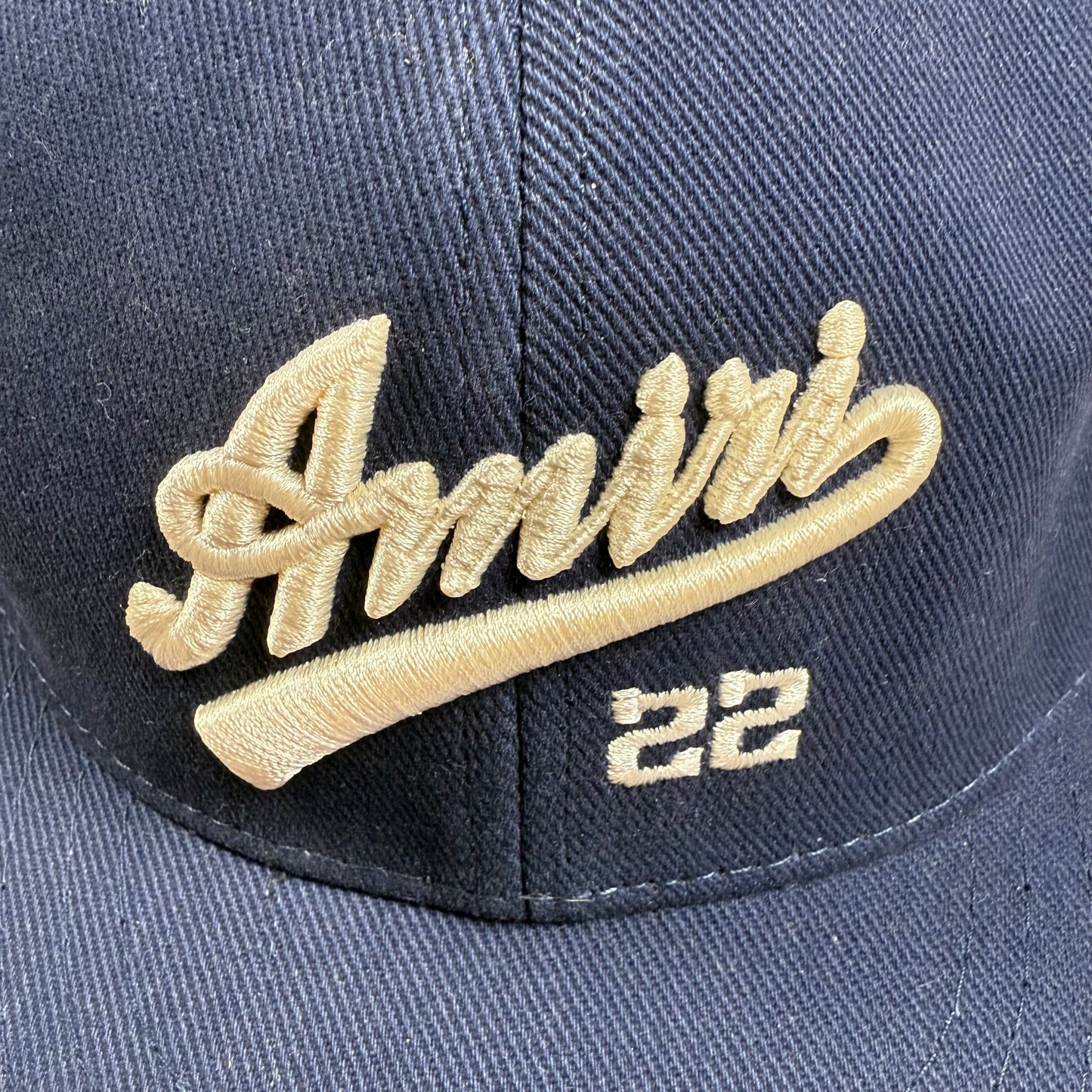 Amiri 22 Logo ‘Navy’  Fitted Cap