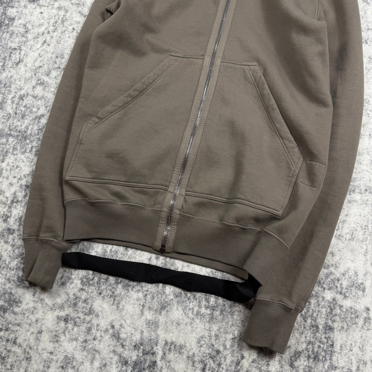 Rick Owens DRKSHDW Gimp Full Zip ‘Dust’ Hoodie