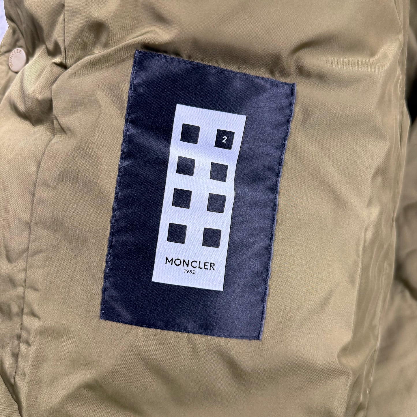 Moncler Genius Beige Down Rabeh Vest