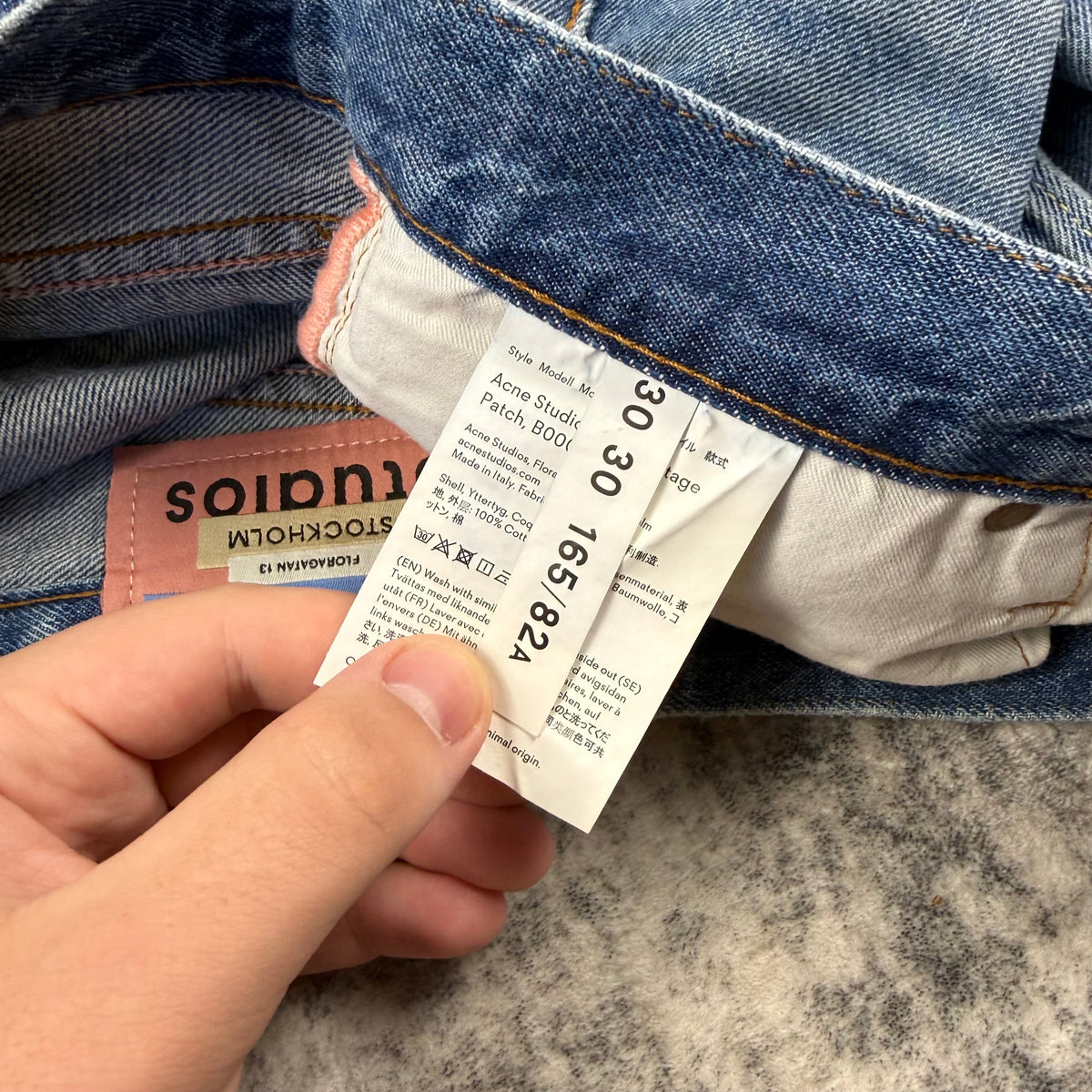 Acne Studios 1996 Vintage Patchwork Distressed Jeans