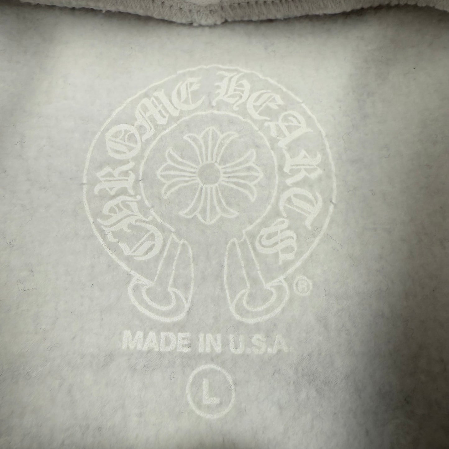 Chrome Hearts Horseshoe Floral ‘White’ Hoodie
