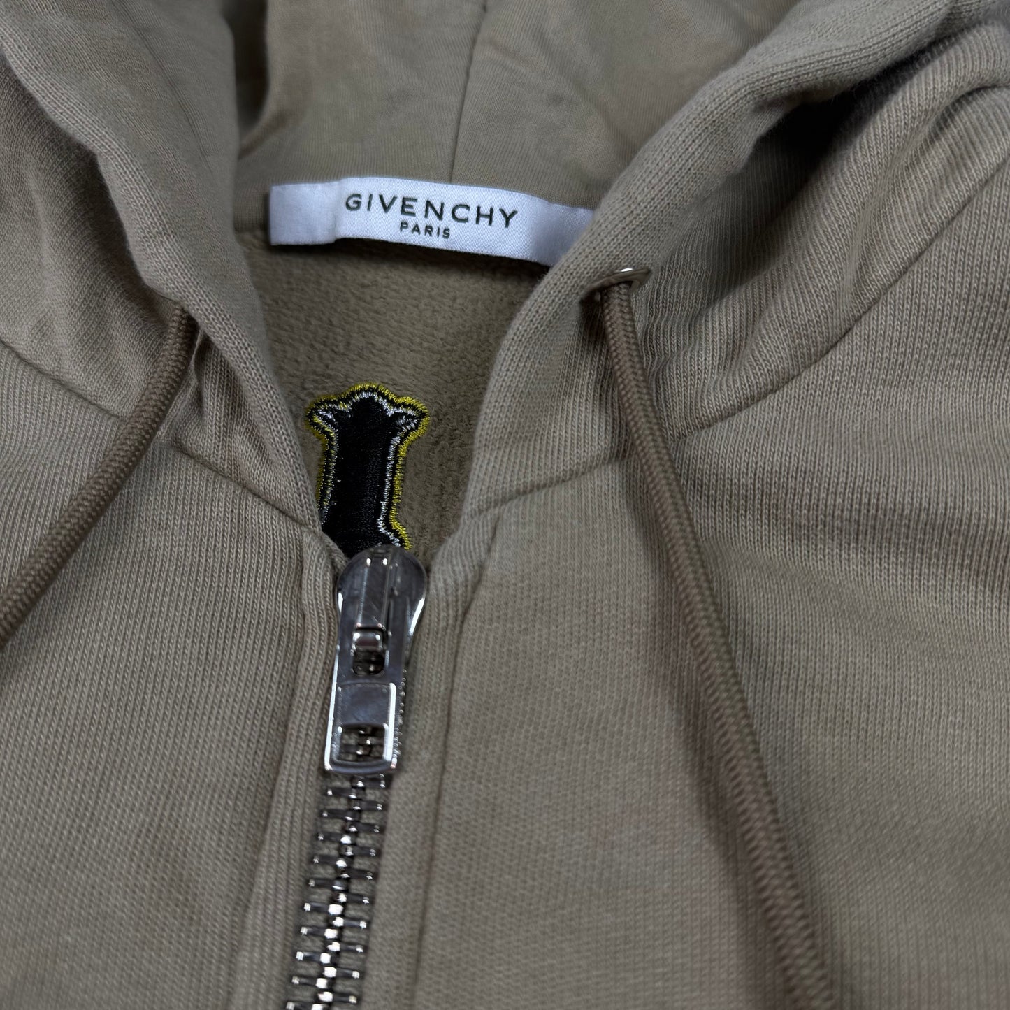 Givenchy Realize Real Eyes Real Lies Embroidered Zip Hoodie