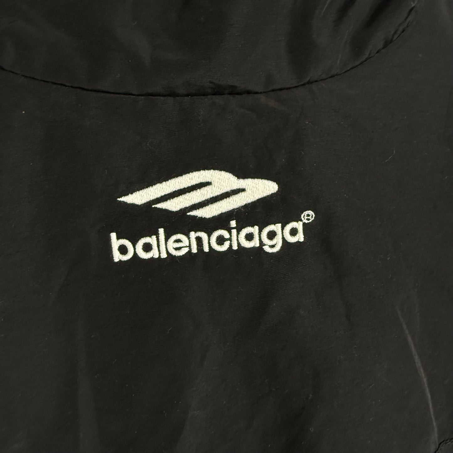 Balenciaga 3B Logo Cropped Track Jacket