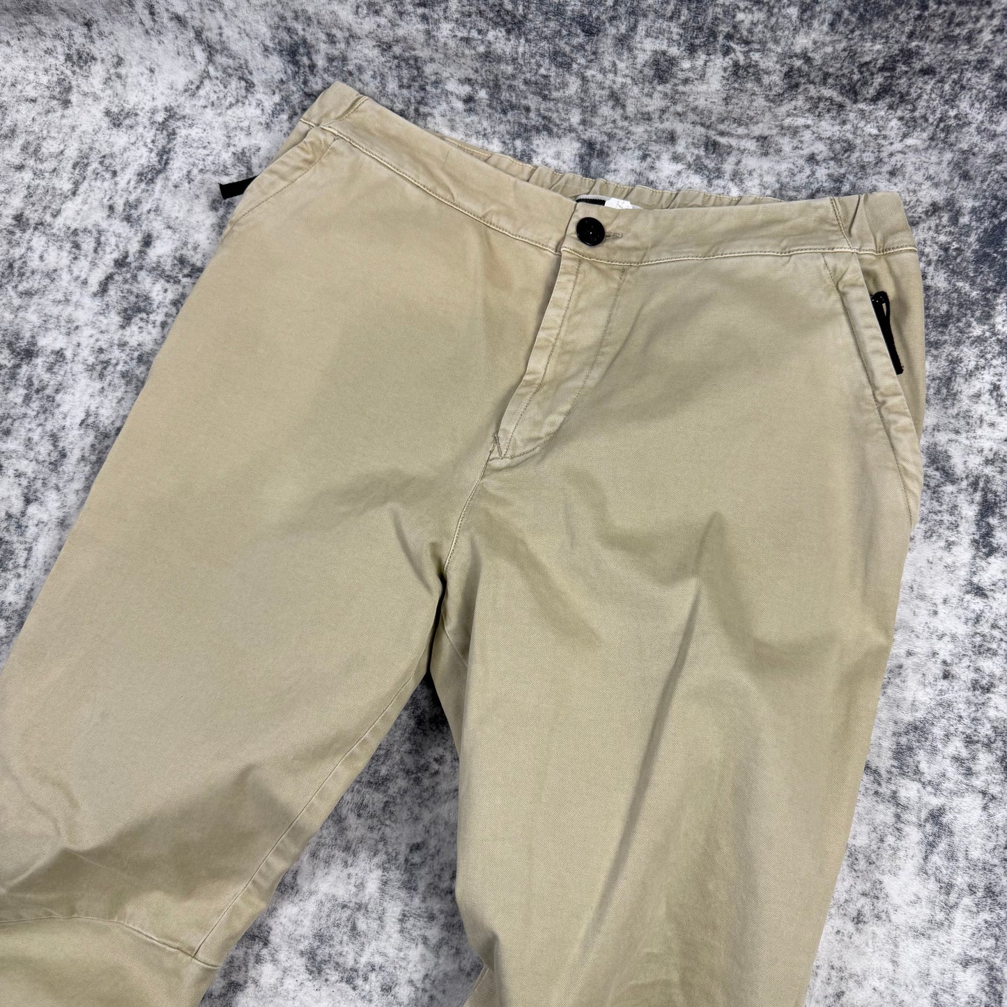 Stone Island Classic Wide Leg ‘Beige’ Pants
