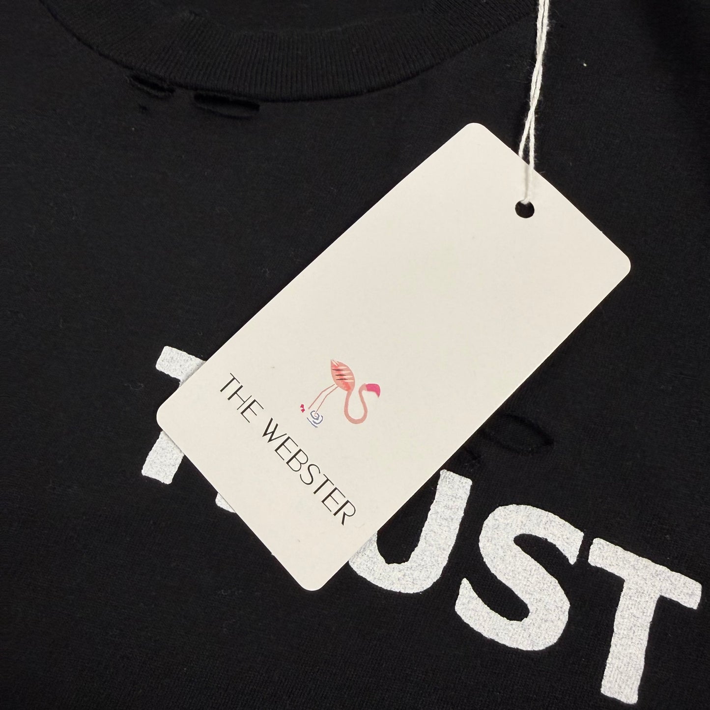 DTA Don’t Trust Anyone Distressed ‘Black’ T-Shirt