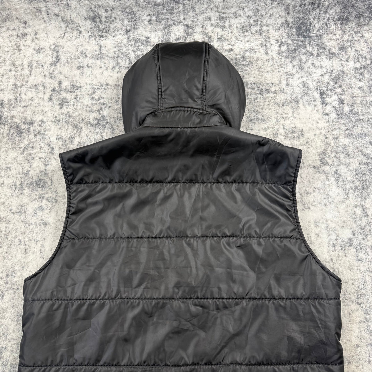 Balmain Padded Quilted Shell Hooded ‘Black’ Gilet
