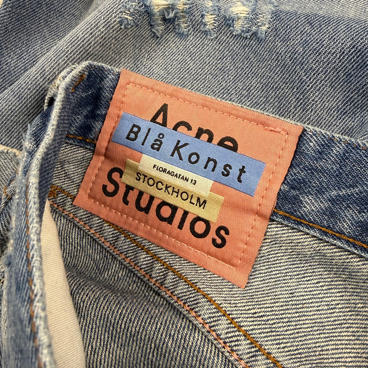 Acne Studios 1996 Vintage Patchwork Distressed Jeans