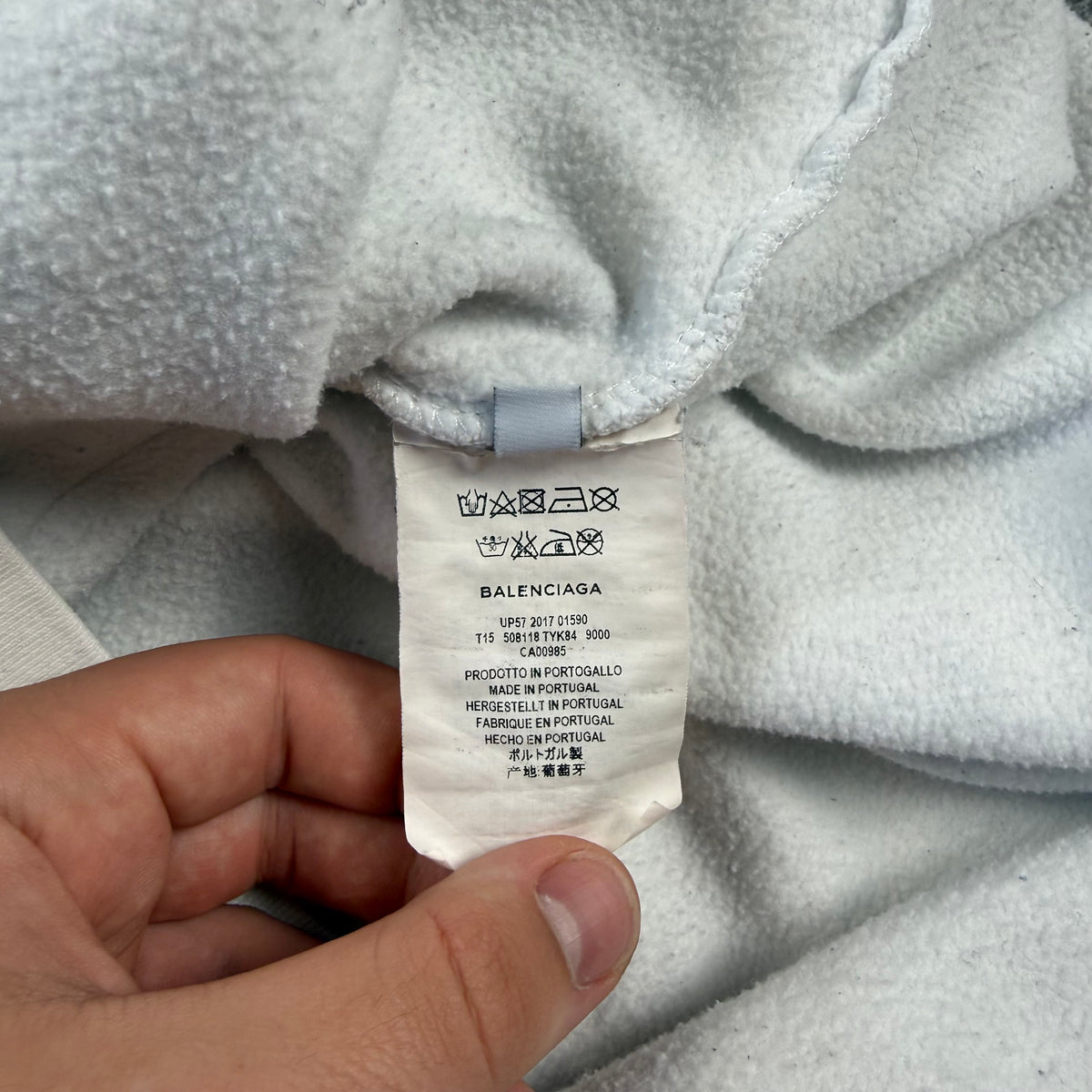 Balenciaga BB Mode Logo ‘White’ Hoodie