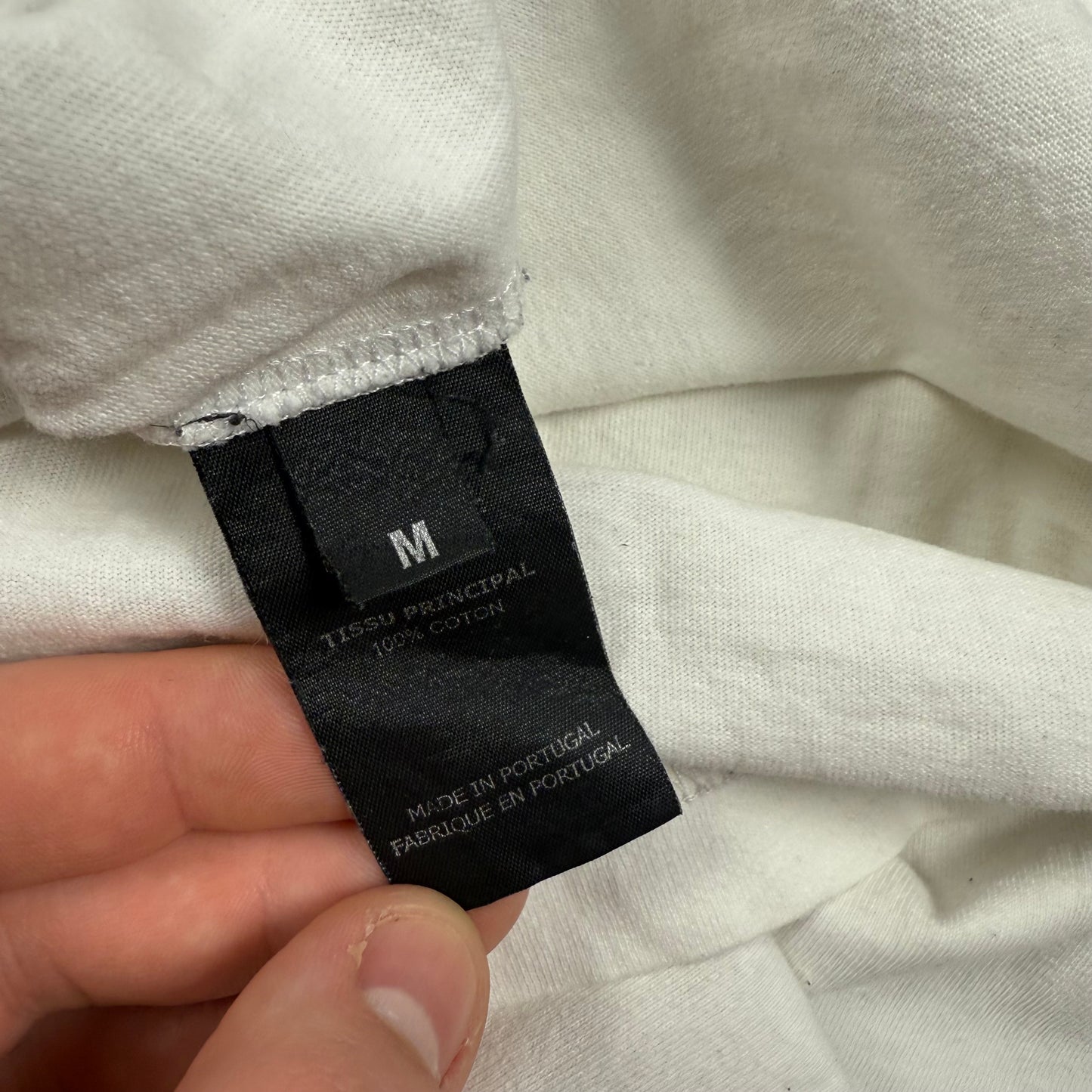 Vetements 2020 Shipping Label ‘White’ T-Shirt