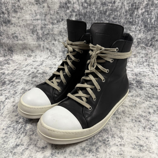 Rick Owens Mainline Leather ‘Black’ Ramones