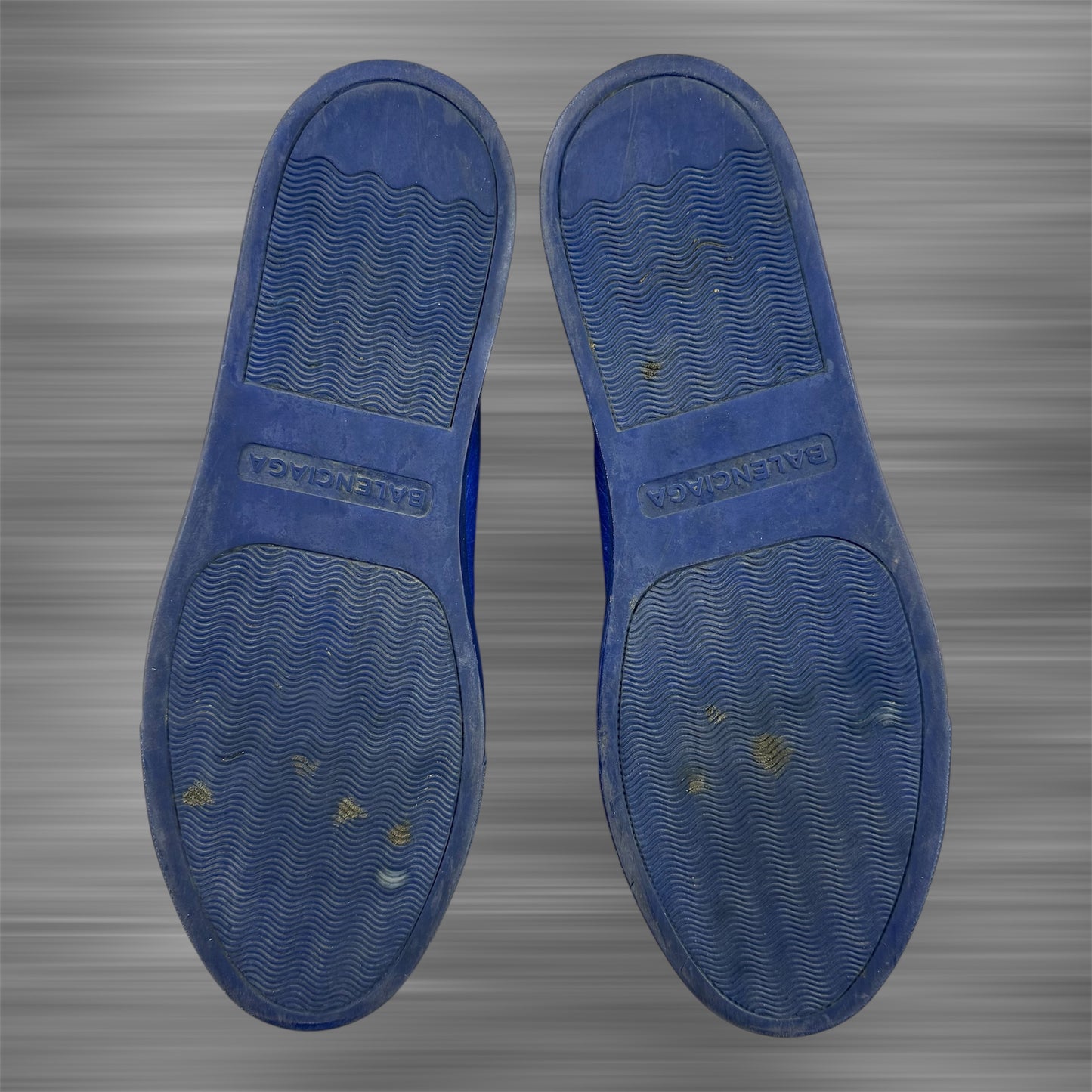 Balenciaga Arena ‘Blue’ Leather Shoes