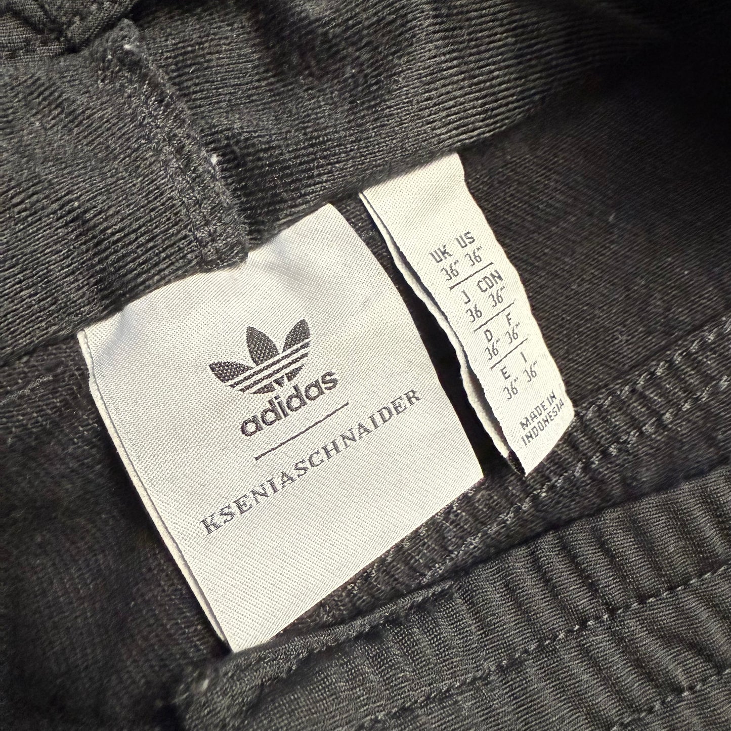 Adidas & KSENIASCHNAIDER Baggy Denim ‘Black’ Jeans