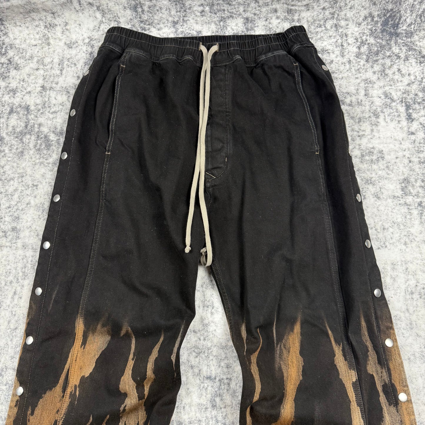 Rick Owens Black/Terra Pusher Pants