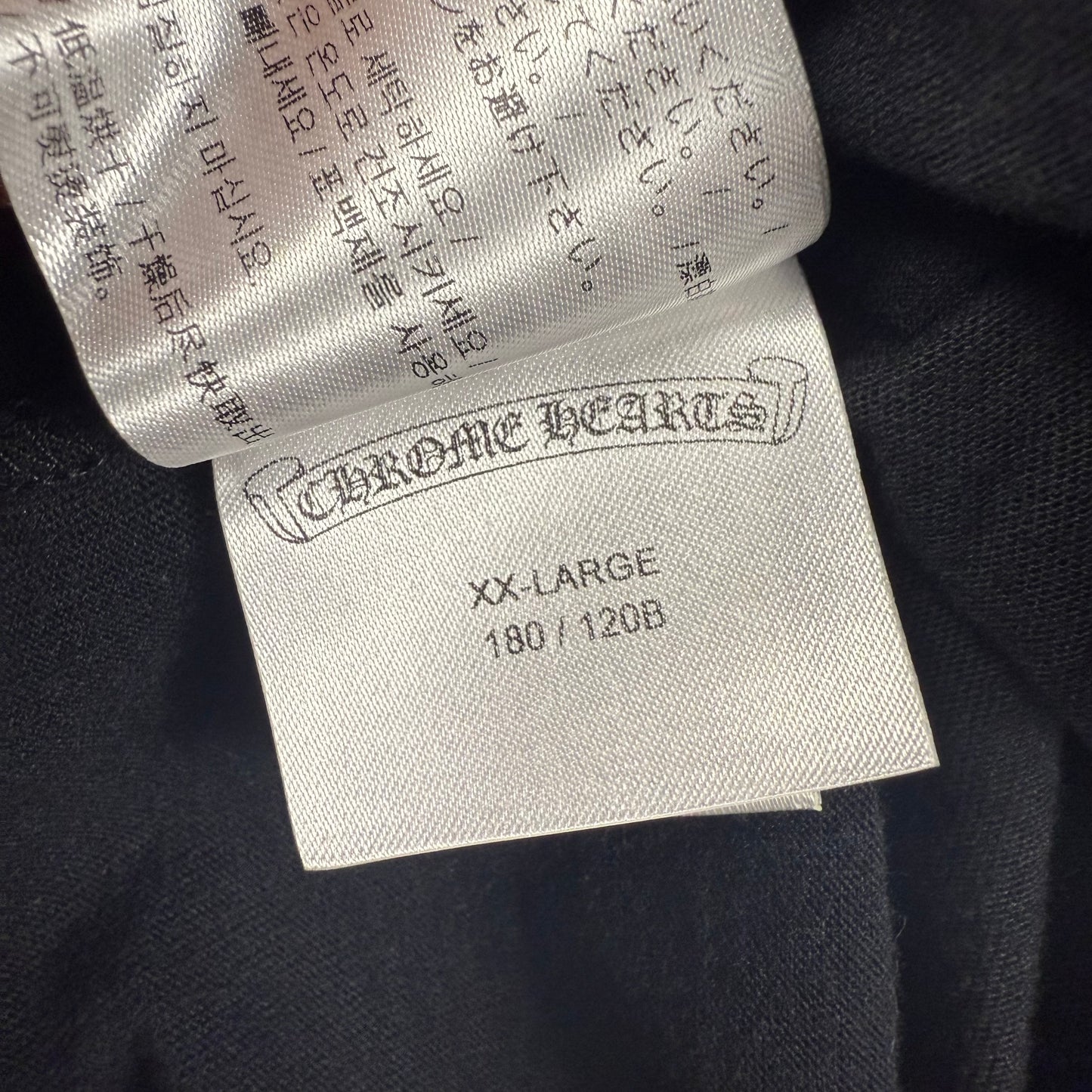Chrome Hearts Hollywood Triple Cross ‘Black’ T-Shirt