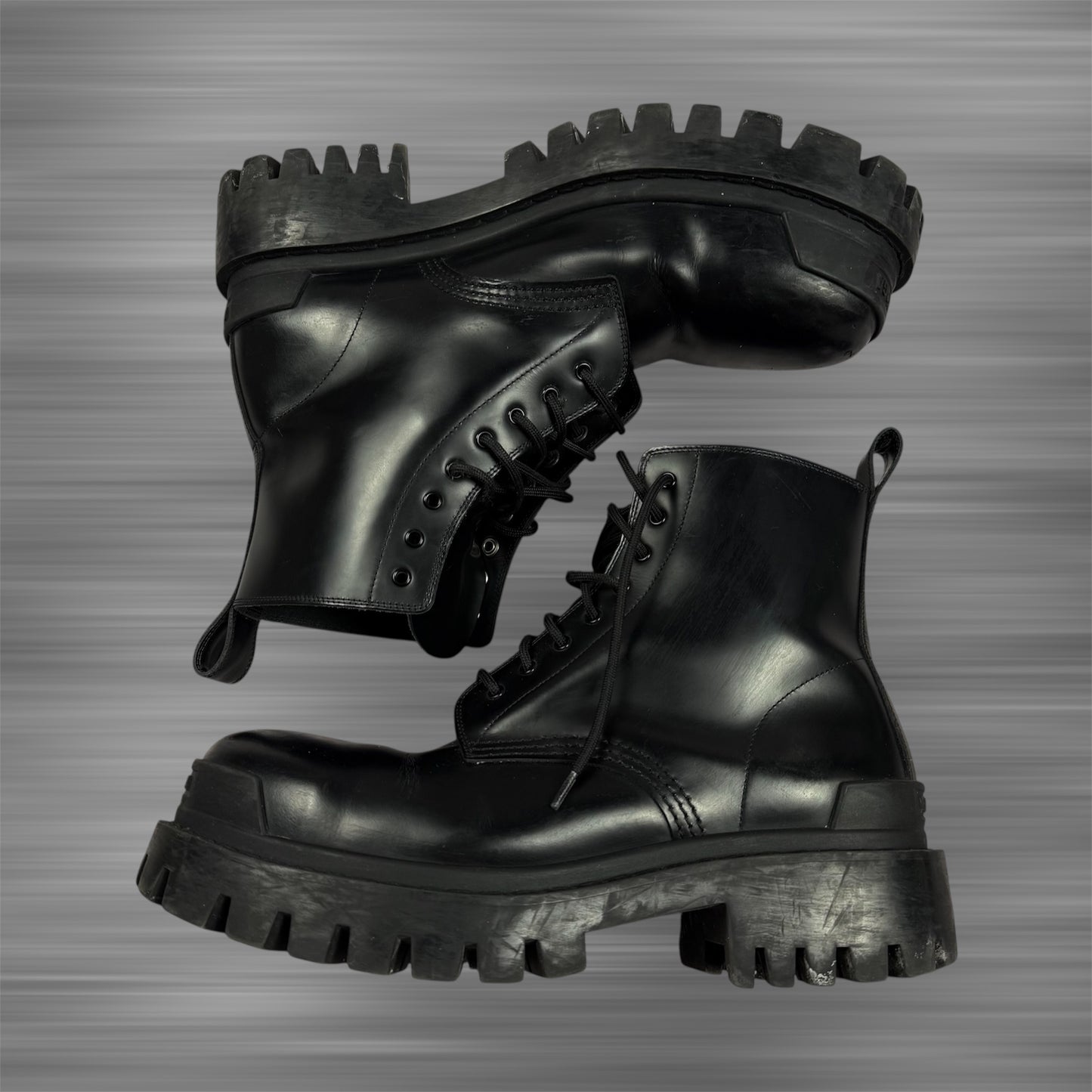 Balenciaga Leather Strike ‘Black’ Boots