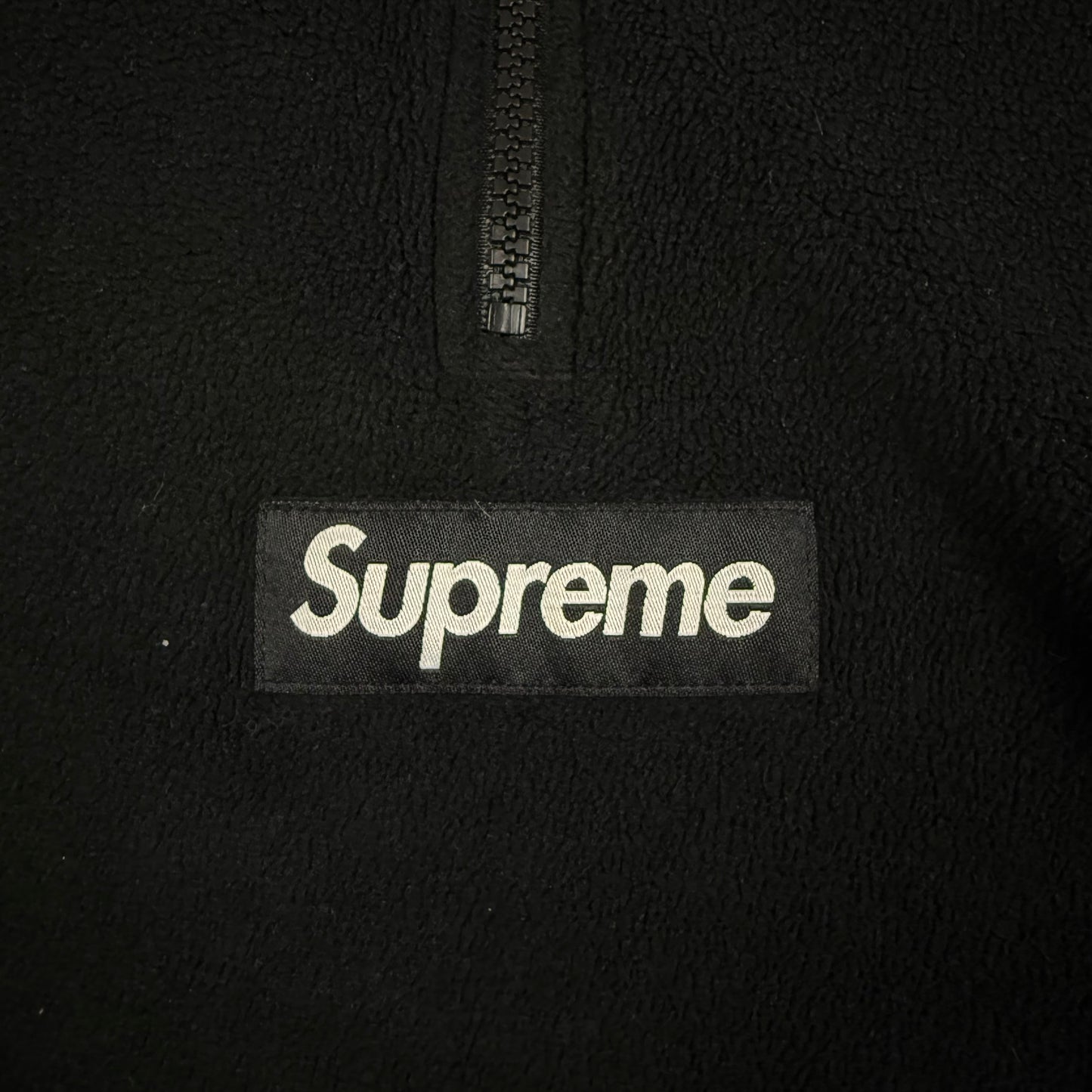 Supreme Polartec Facemask Half Zip ‘Black’ Sweater