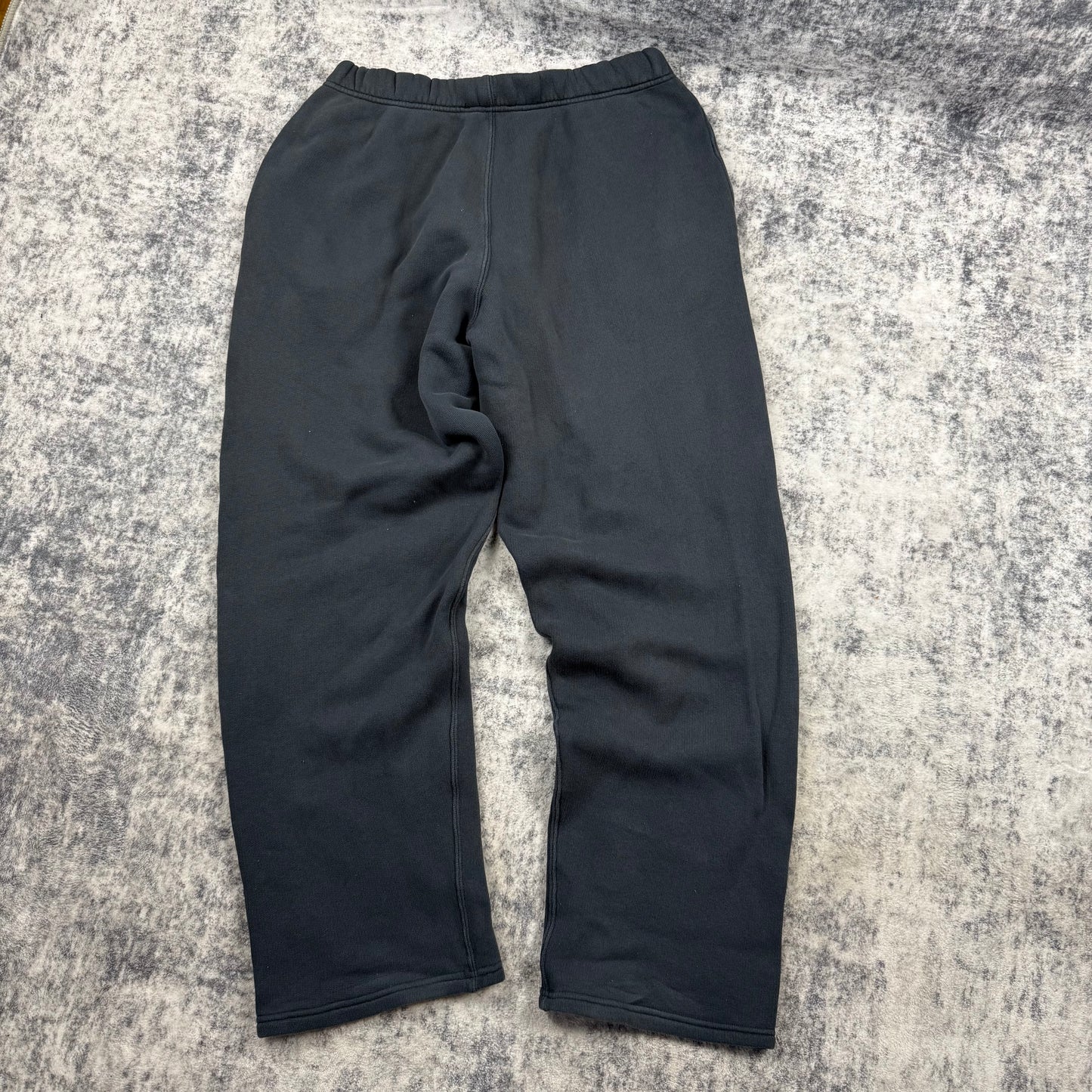 Our Legacy Black Yin Yang Embroidery Sweatpants