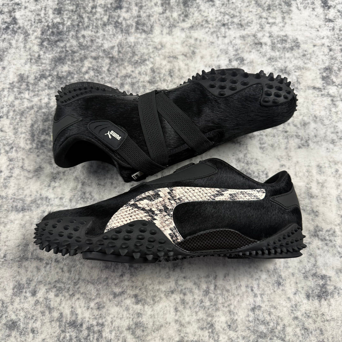 Puma Mostro OG A$AP Rocky Pony Hair Snakeskin Shoes