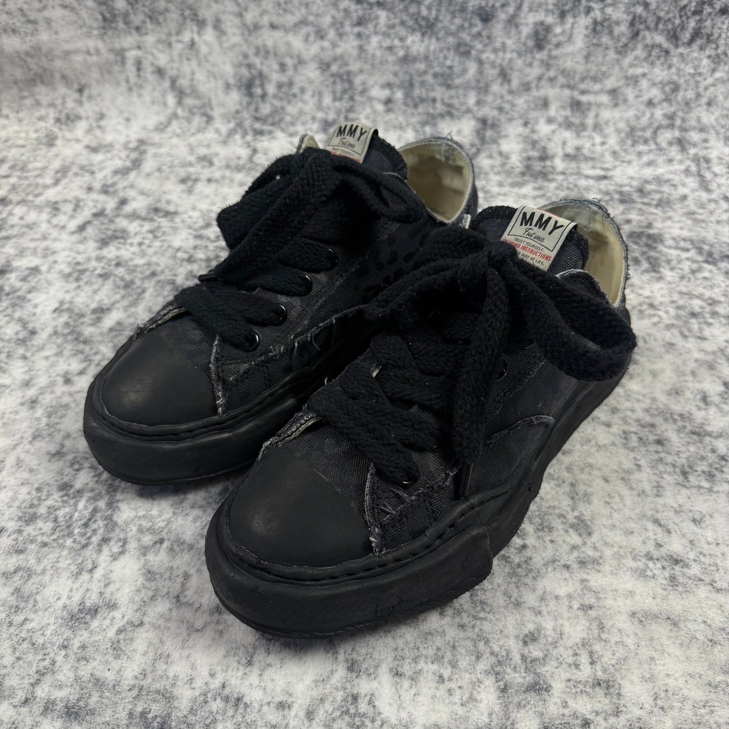 Maison Mihara Yasuhiro Peterson Leopard-Print ‘Black’ Shoes