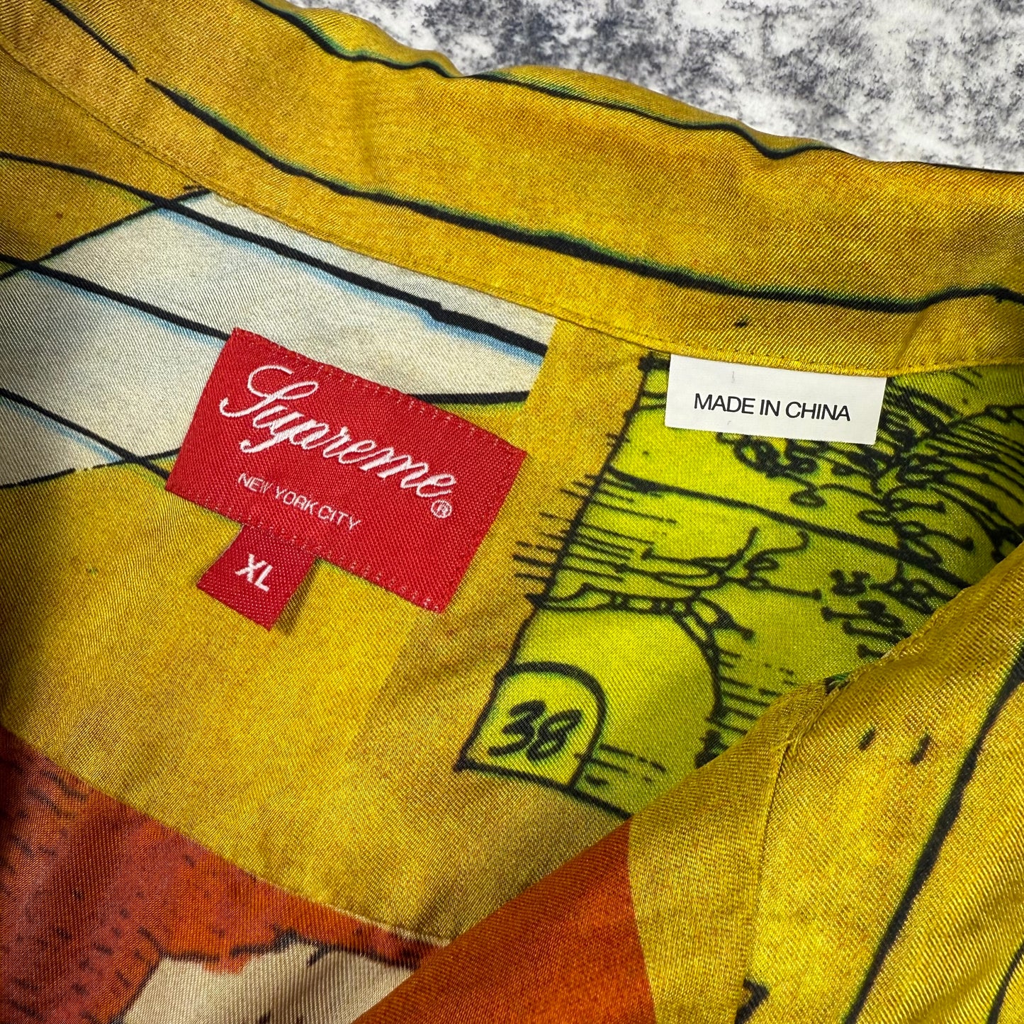 Supreme Ronin SS/18 Silk Button Up Shirt