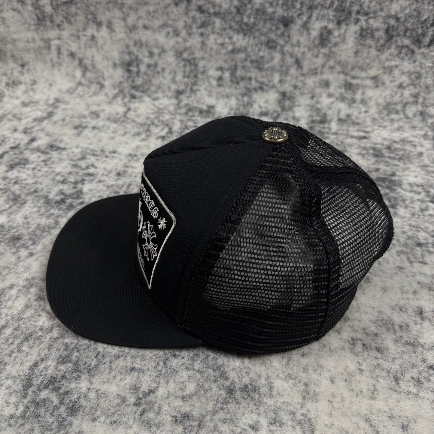 Chrome Hearts Hollywood USA ‘Black’ Trucker Cap