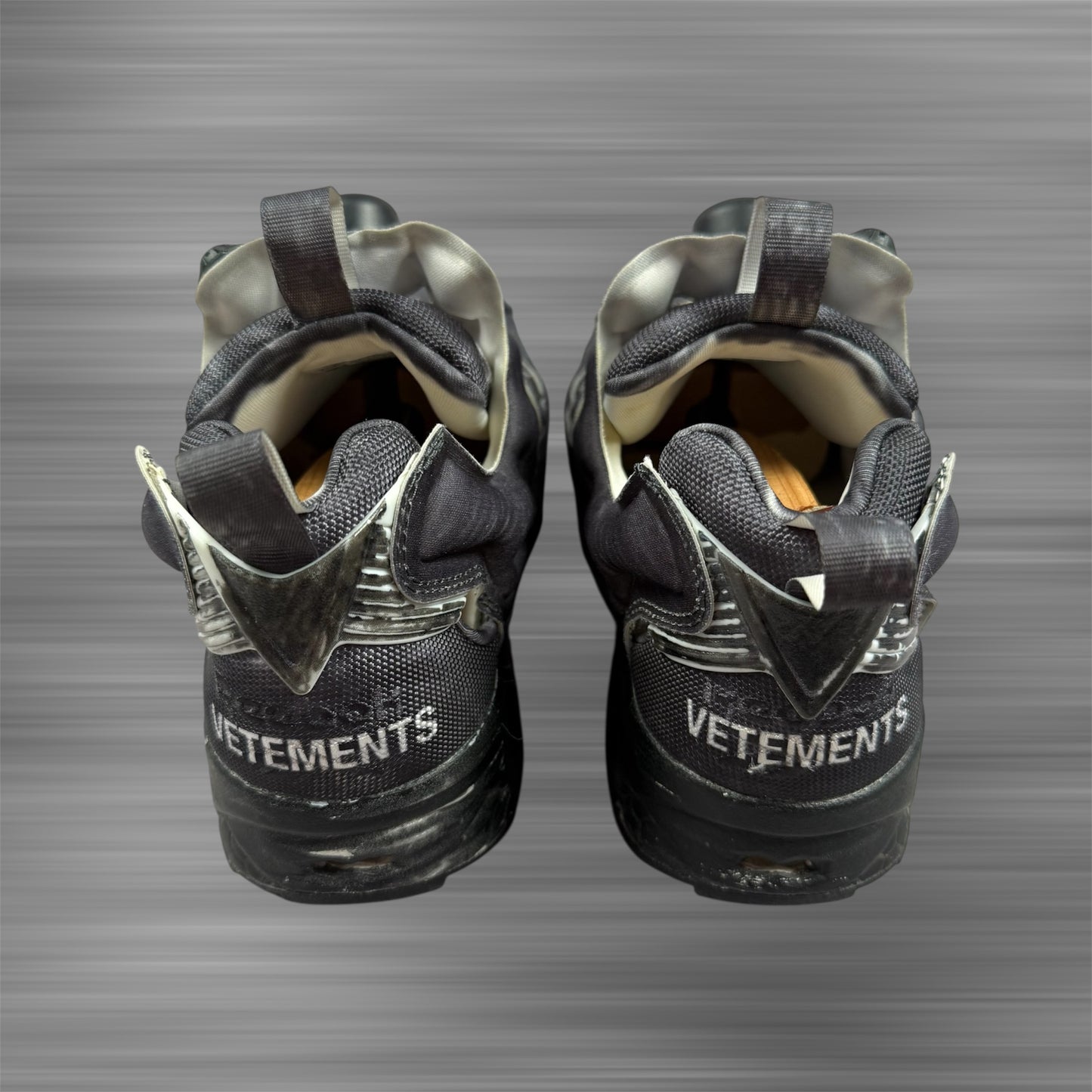 Vetements x Reebok Instapump Fury ‘Washed Black’