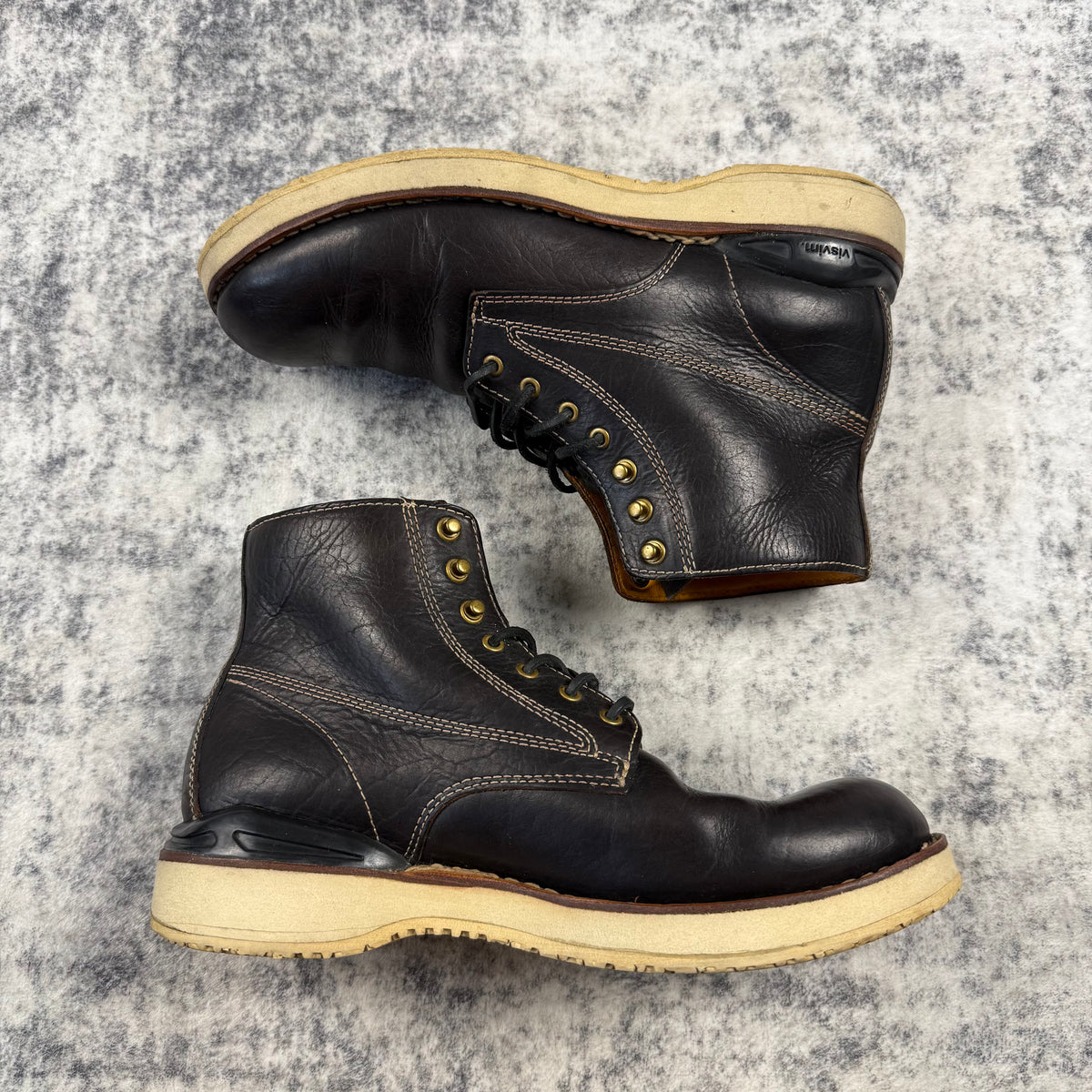 Visvim Virgil Boots-Folk Leather Boots