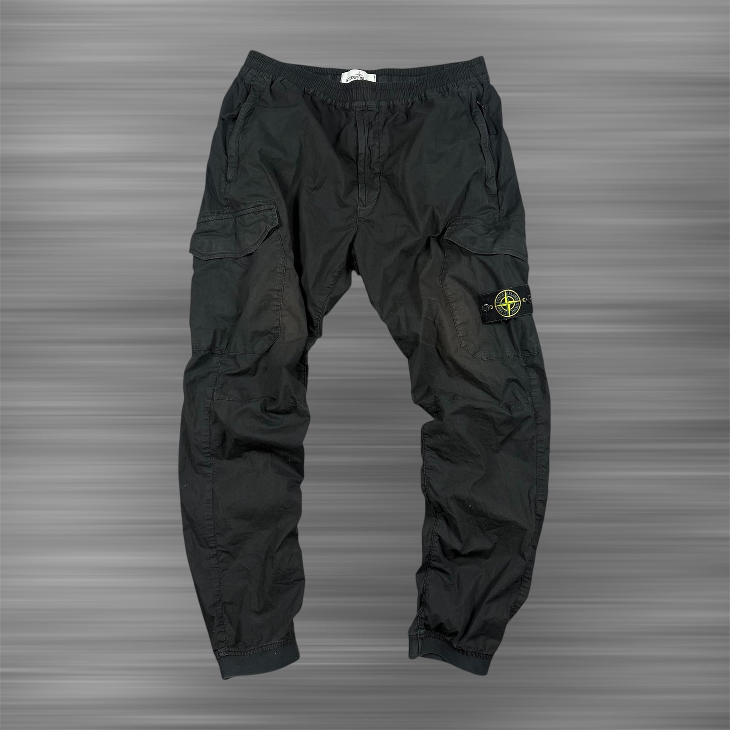 Stone Island Nylon ‘Black’ Cargo Pants
