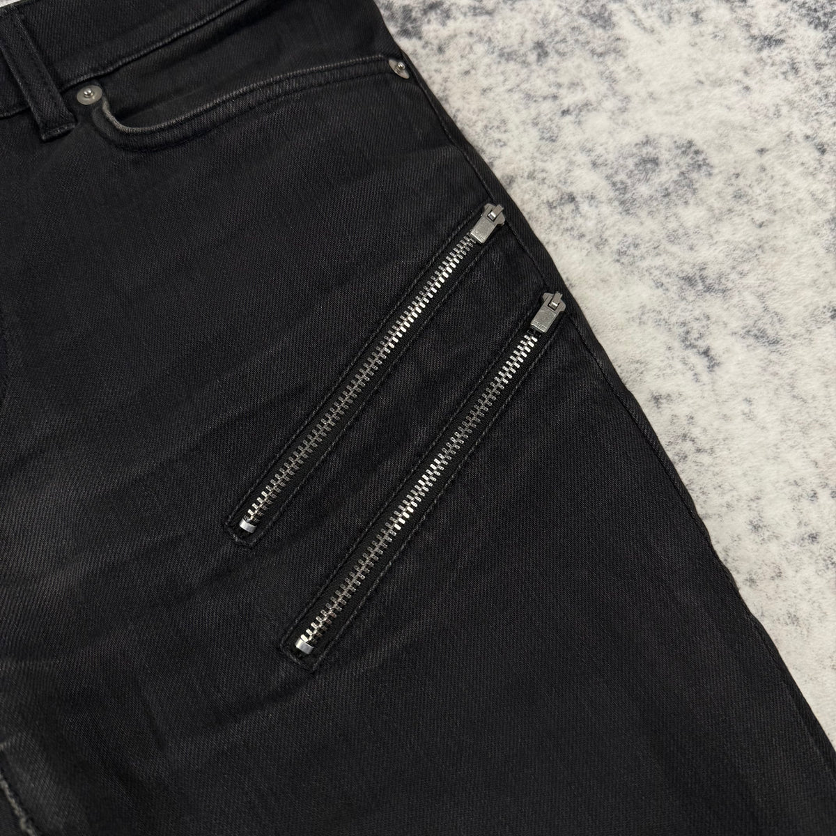 Saint Laurent FW/15 5 Zipper ‘Black’ Jeans