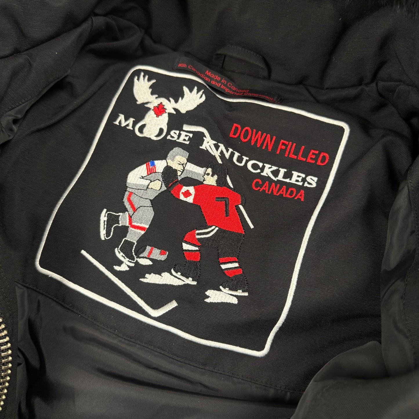 Moose Knuckles ORIGINAL SHEARLING TRIM 3Q JACKET