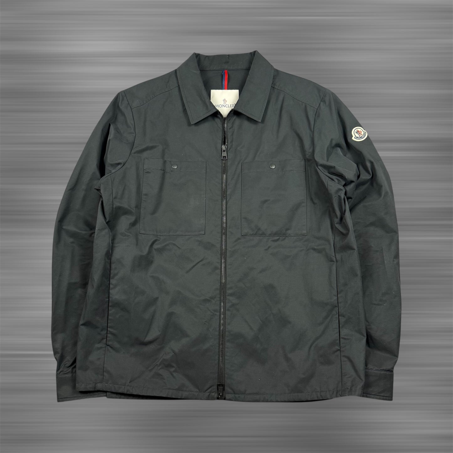 Moncler Nylon ‘Black’ Overshirt Jacket