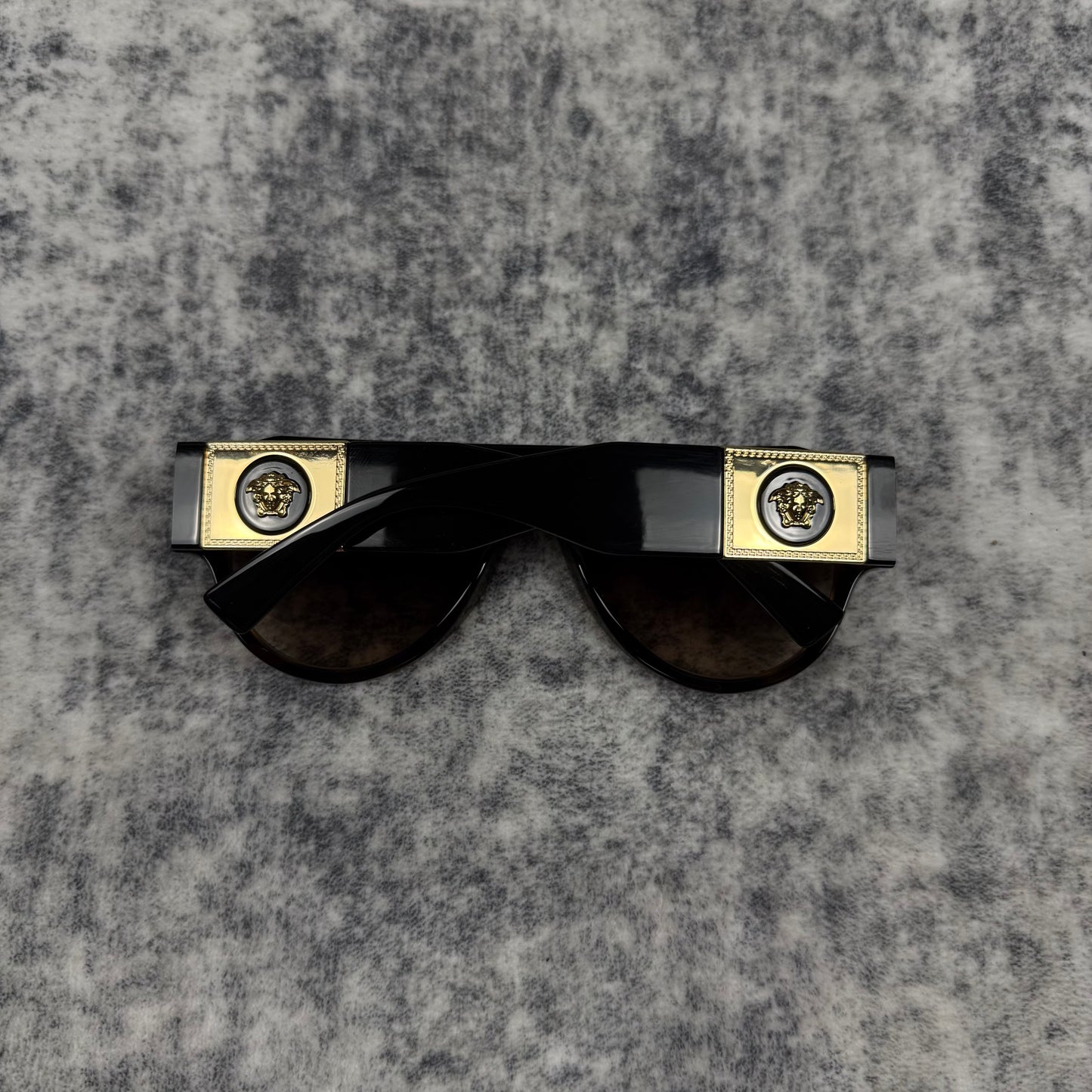 Versace Medusa Head Tortoiseshell Sunglasses