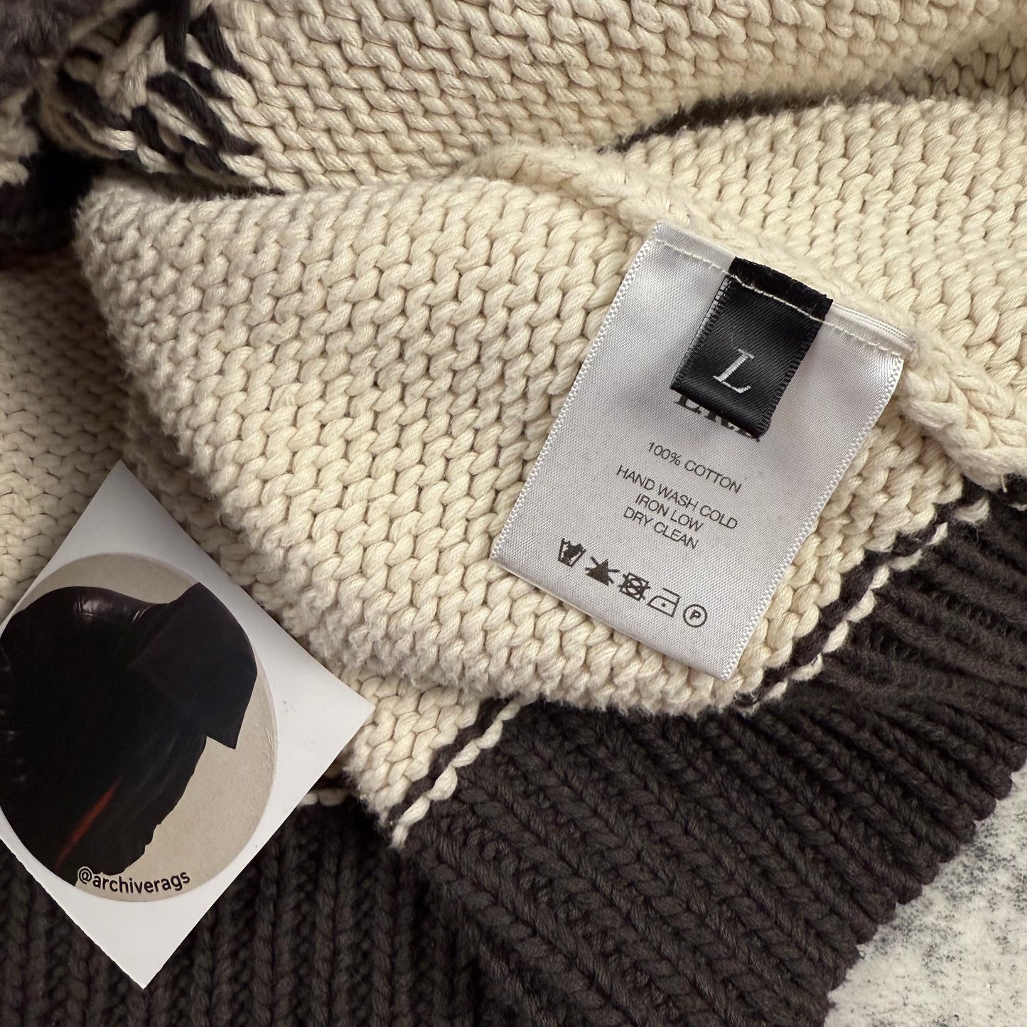 Enfants Riches Déprimés SS23 “Arleen Wuornos” Intarsia Knit Sweater