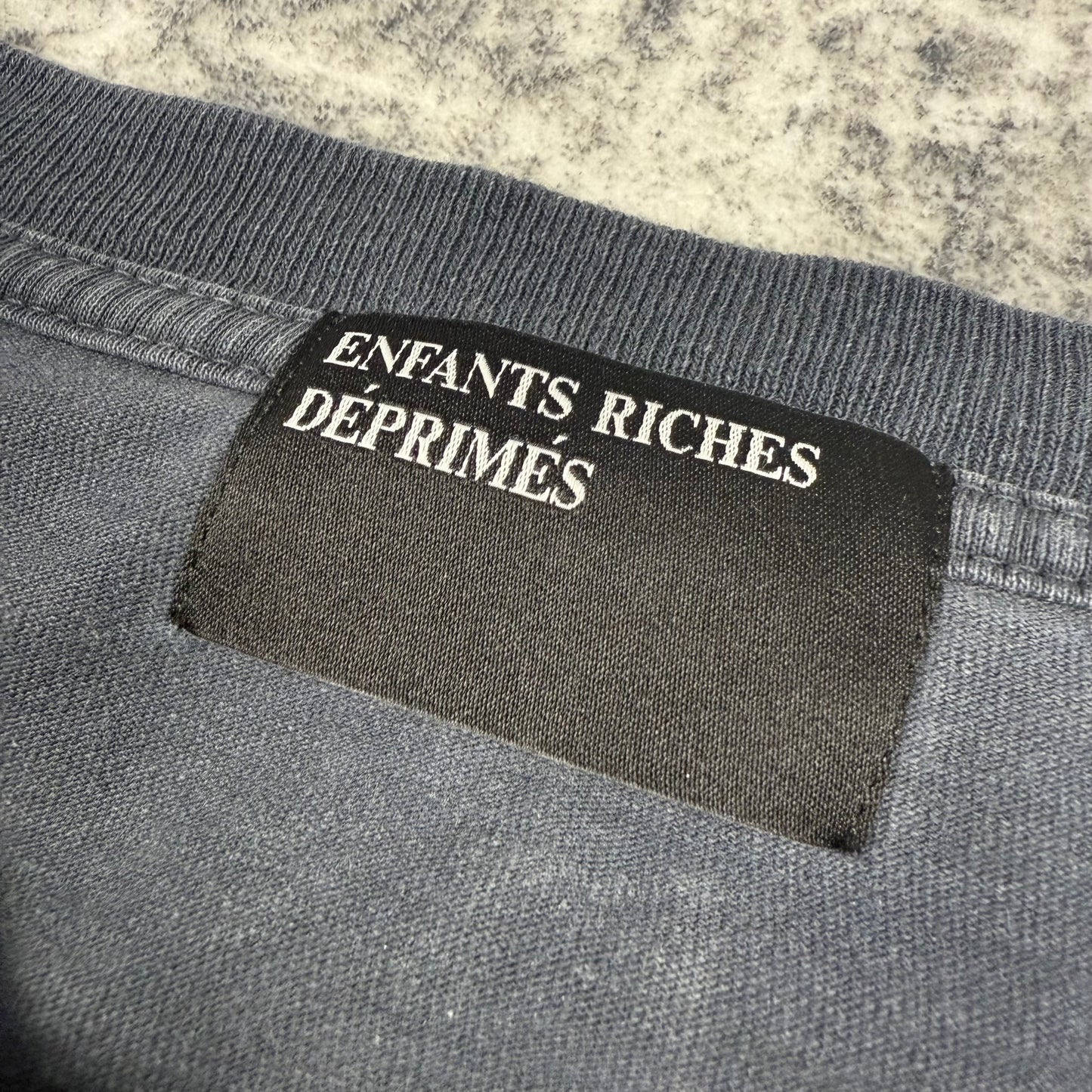Enfants Riches Déprimés Christiane F. ‘Navy’ Long Sleeve