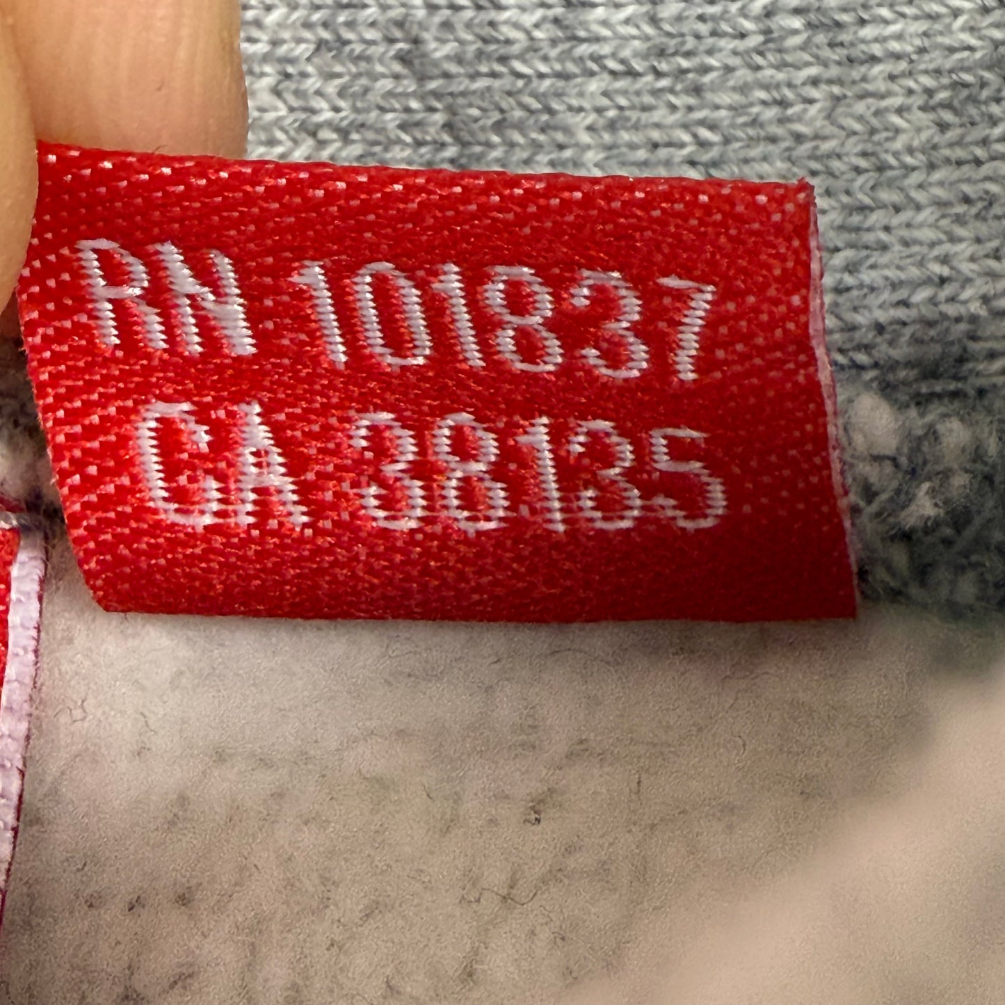 Supreme Blue Bandana Box Logo ‘Gray’ Hoodie