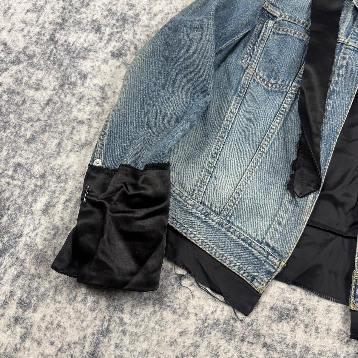 Undercover Jun Takahashi Sequin Dagger Hybrid Denim Jacket