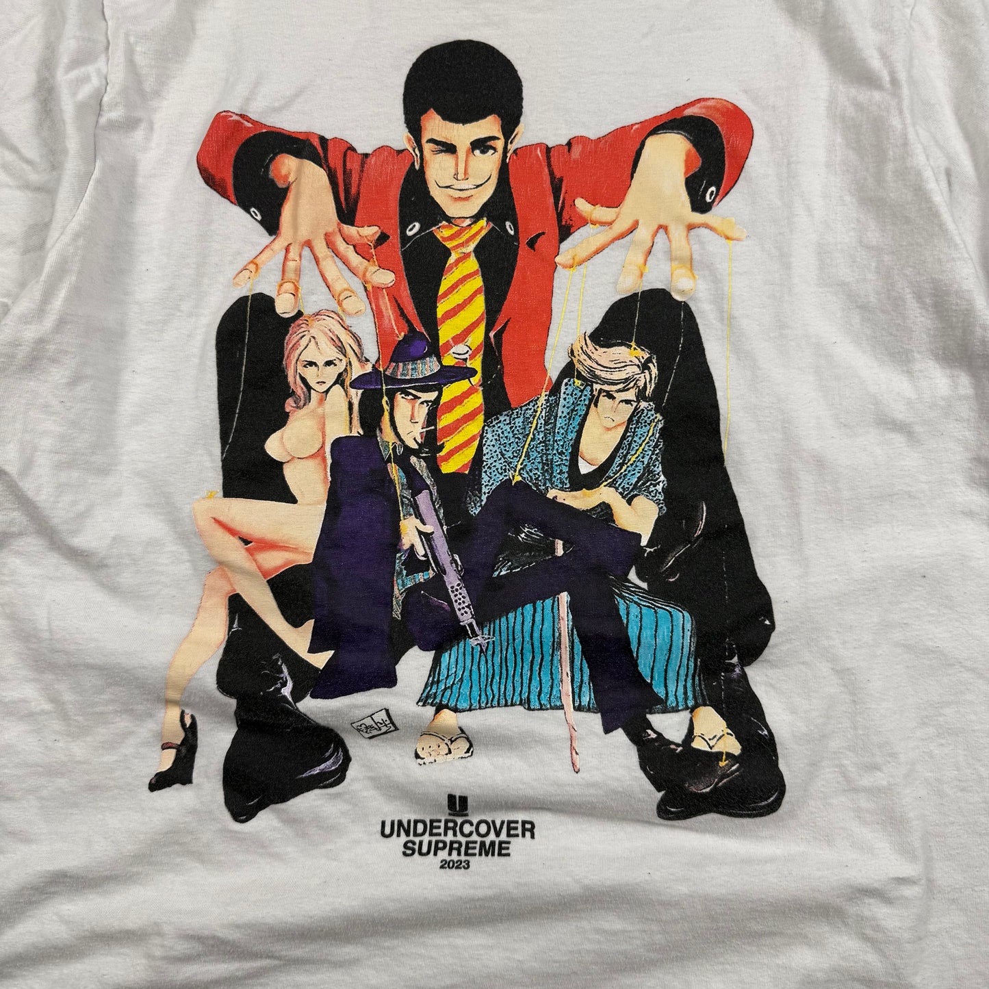 Supreme & UNDERCOVER Lupin ‘White’ T-Shirt
