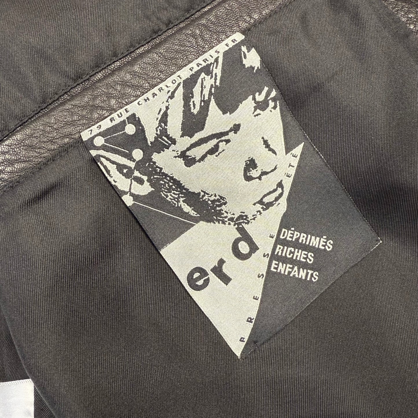 Enfants Riches Deprimes Western Studded Leather Jacket